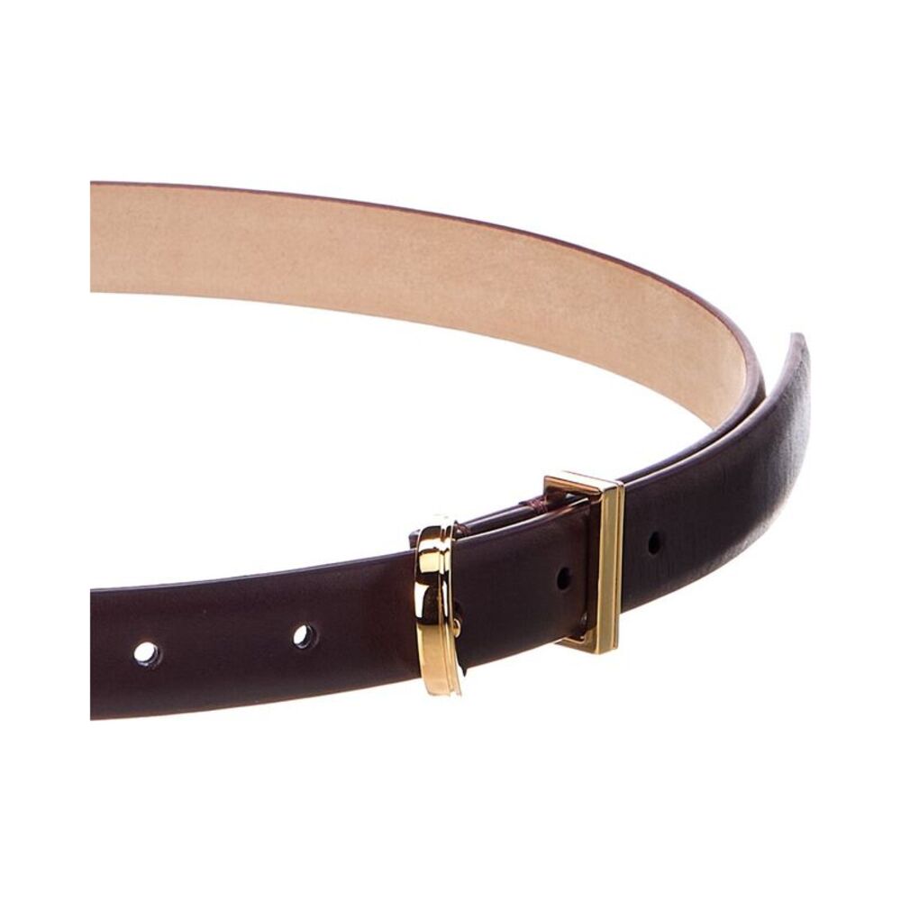 Khaite Luna Leather Belt, Red - Picture 2 of 3